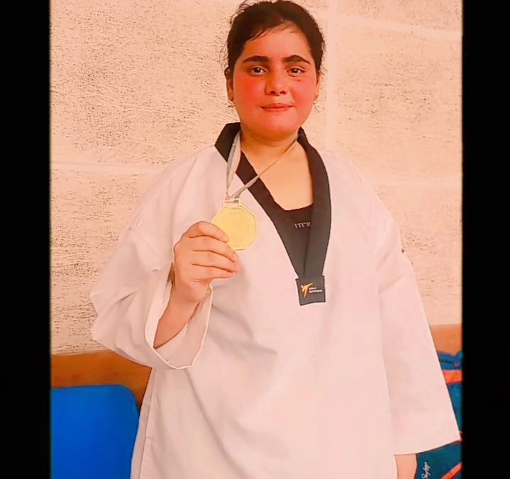 Nikita Khatana,Gold Medal State Open Taekwando Championship, MDU Rohtak